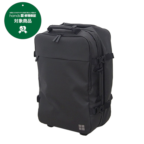 hands+ インテンション コーティング バックパックキャリー 25L ブラック 【メーカー直送品】お届けまで約1週間~10日間