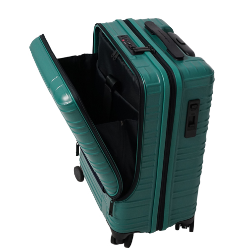 Hands スーツケース カラーシリーズ フロントオープン 35l グリーン メーカー直送品 お届けまで約1週間 10日間 スーツケース 旅行かばん Hands スーツケース 東急ハンズネットストア