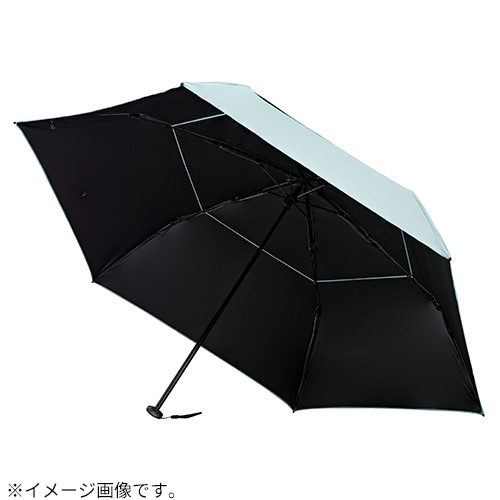 【新品未使用】 hands＋　日傘　55cm　ターコイズ　サマーシールド hands＋ 雨、風、日差し、全ての天候に対応できる傘 55cm