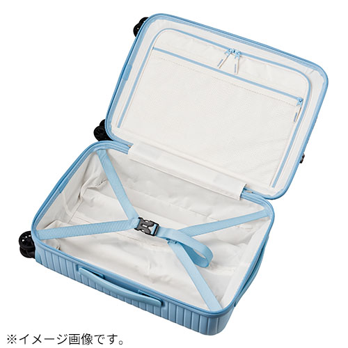 ハンズオリジナル カラーシリーズ フロントオープンスーツケース 48L
