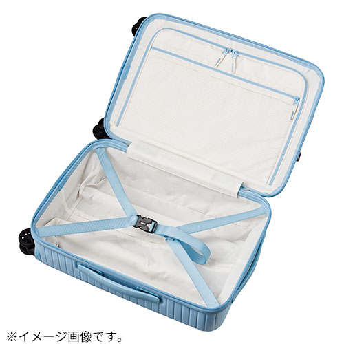 ハンズオリジナル カラーシリーズ フロントオープンスーツケース 48L
