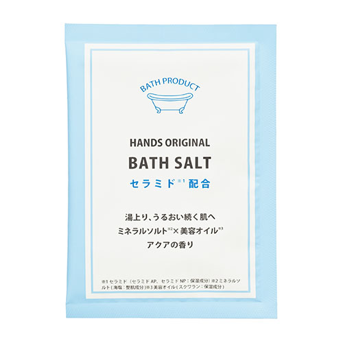 ハンズ（HANDS）　オイルインバスソルト　アクアの香り　40ｇ