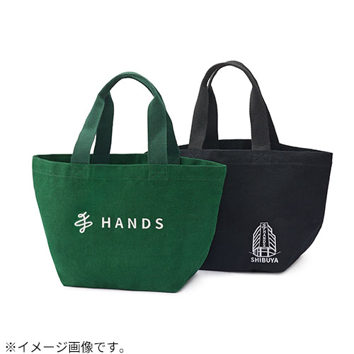 ハンズ限定 渋谷店 刺しゅうミニトートバッグ ブラック｜【ハンズ