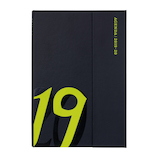 【2019年3月始まり】 マークス(MARKS) マグネット19‐20 B6 ウィークリー 19SDR‐CH02‐BK ブラック 月曜始まり