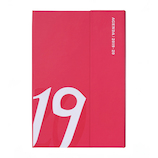 【2019年3月始まり】 マークス(MARKS) マグネット19‐20 B6 ウィークリー 19SDR‐CH02‐PK ピンク 月曜始まり