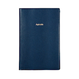 【2019年3月始まり】 マークス(MARKS) シンプルジャケット バーチカル B6変型 ウィークリー 19SDR‐ETF03‐NV ネイビー 月曜始まり