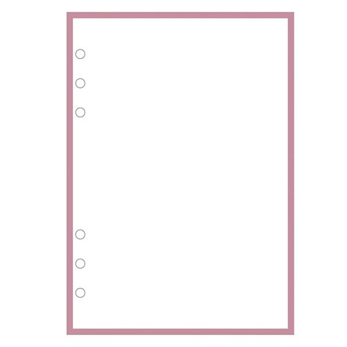 マークス Marks システム手帳リフィル A5 Odr Rfl26 A 枠ピンク システム手帳 リフィル A5リフィル 東急ハンズネットストア