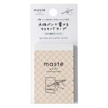 マークス（MARK'S） 水性ペンで書けるマスキングテープ ミシン目入り