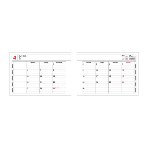 2026年1月始まり】 マークス（MARK'S） ノートブックカレンダー