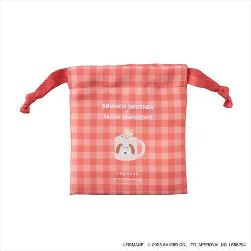 ⭐️新品未開封⭐️familiar キティ 巾着ポーチ サンリオ コラボ ミニ