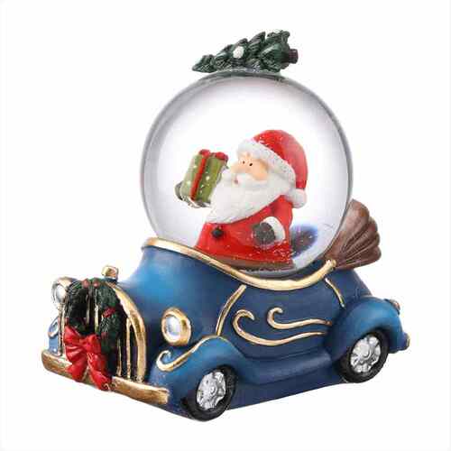 シーグラスアート　メリークリスマス♡トナカイさんいつもありがとう♡　スノードーム シーグラスアート メリークリスマス♡トナカイさんいつも