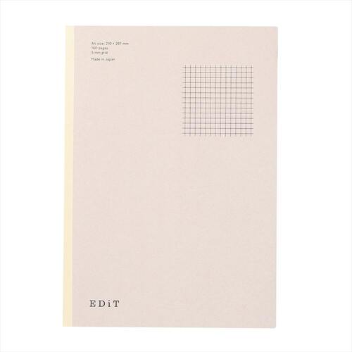 マークス（MARK'S）　手帳用紙を使ったノート　A4　5mm方眼罫
