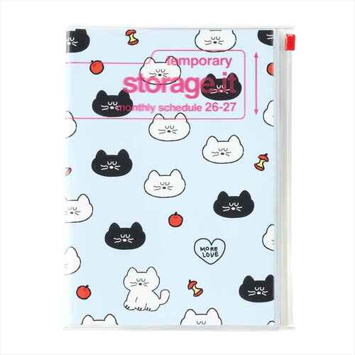 2025年10月始まり】 サンリオ デイトブック A5 マンスリーブロック