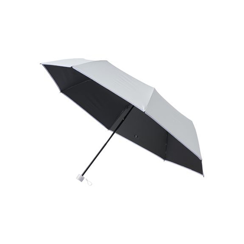 エスタ ラディクール ライトグレー 50センチ 折りたたみ晴雨兼用 日傘 エスタ(estaa) 晴雨兼用折りたたみ日傘 冷却パラソル ラディ
