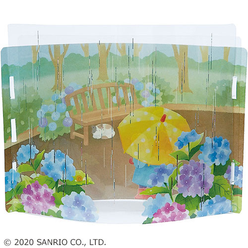 サンリオ 透明素材雨の公園 カード ポストカード グリーティングカード 東急ハンズネットストア