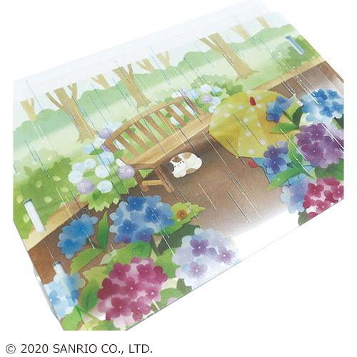 サンリオ 透明素材雨の公園 カード ポストカード グリーティングカード 東急ハンズネットストア
