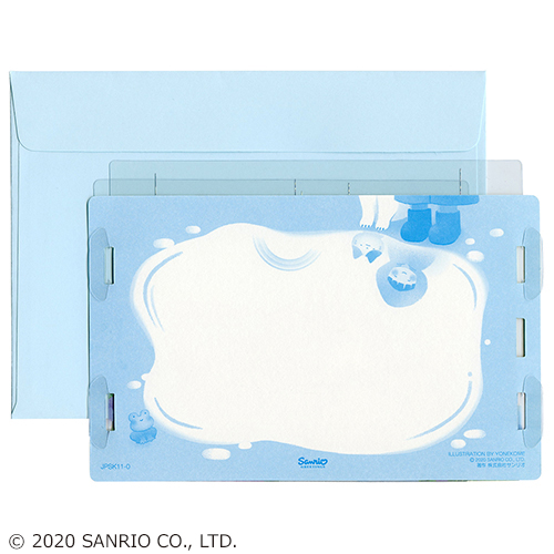 サンリオ 透明素材雨の公園 カード ポストカード グリーティングカード 東急ハンズネットストア