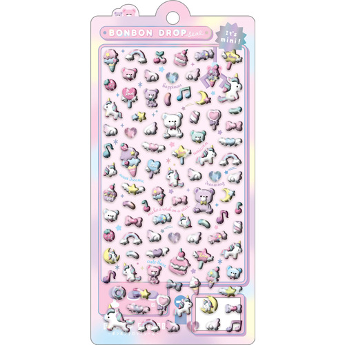 Q-lia(クーリア) BONBON DROP SEAL(ボンボンドロップシール) オーロラ