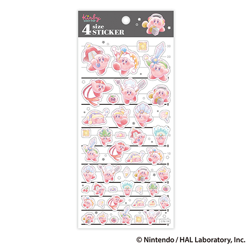 カミオジャパン 4サイズステッカー 星のカービィ Kirby SHINYPOP
