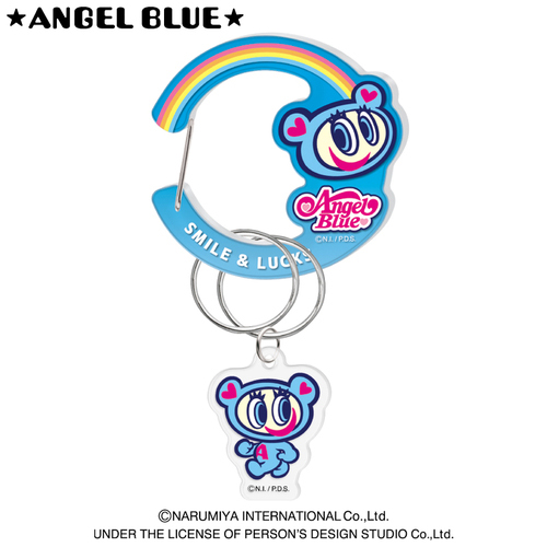 クラックス チャーム付アクリルカラビナ 121706 ナカムラくん