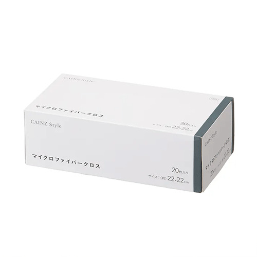 カインズ（CAINZ） マイクロファイバークロス ネイビー 20枚入り