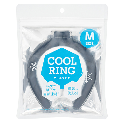 【新品】　クールリング　ブルー　Mサイズ　１００セット　単価７５０円／個 お買い得】 ハンズ（HANDS） クールリング M ミッドナイトブルー
