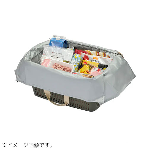 カインズ（CAINZ） レジカゴにそのまま入る保冷バッグ ベージュ