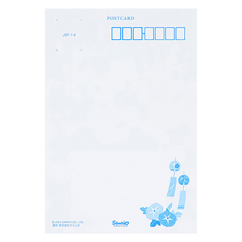 サンリオ サマー ポストカード ハローキティ 風鈴棚 037478 3枚入