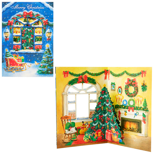 クリスマス】ホールマーク（Hallmark） 二つ折りクリスマス