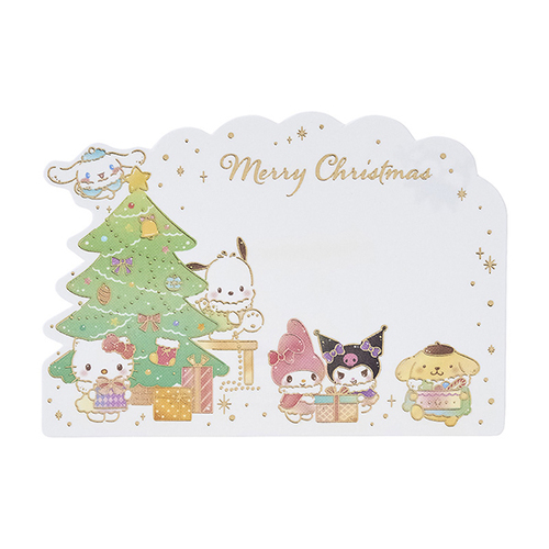 クリスマス】 サンリオ クリスマス ミニカード サンリオキャラクターズ