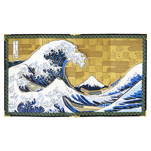 サンリオ 多目的 金びょうぶ 神奈川沖浪裏 453773｜【ハンズネットストア】