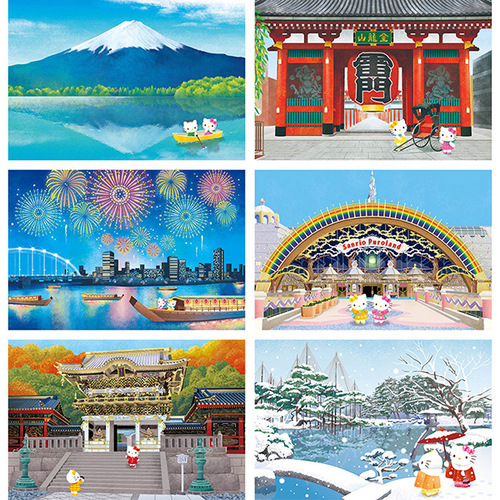 希少 1998年 キティ キューブキュート ポストカードコレクション2点セット 未使用】ハローキティ ポストカードコレクションvol.1 ,2 希少