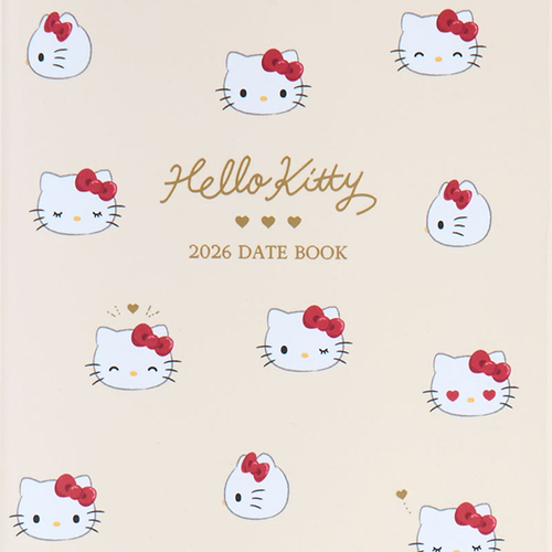 kitty　6月 2025年10月始まり】 サンリオ ダイアリー B6 ウィークリー