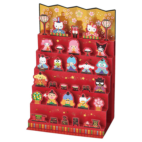 サンリオ　ひな壇 サンリオ ひなまつり サンリオキャラクターズ ひな段飾り 655694