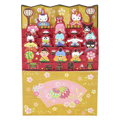 サンリオ　ひな壇 サーティワン・アイス、ひな祭り期間限定でサンリオキャラの「ひな壇