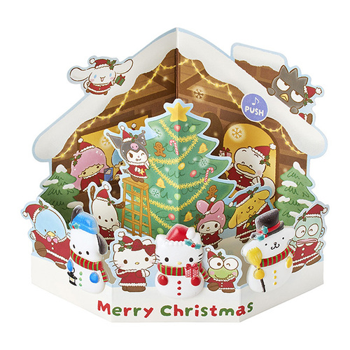 クリスマス】 サンリオ ライト＆メロディー サンリオキャラクターズ家