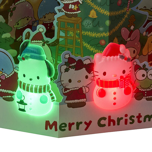 クリスマス】 サンリオ ライト＆メロディー サンリオキャラクターズ家