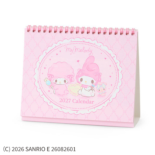 Sanrio マイメロディのクルクル卓上カレンダー 2027年版・卓上】 サンリオ リングカレンダー マイメロディ｜【ハンズ