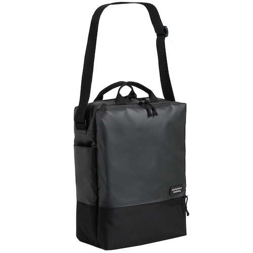 【クリックで詳細表示】マンハッタンパッセージ バーチカル ショルダーバッグ プラス2.1 A4 ＃3360 ブラック