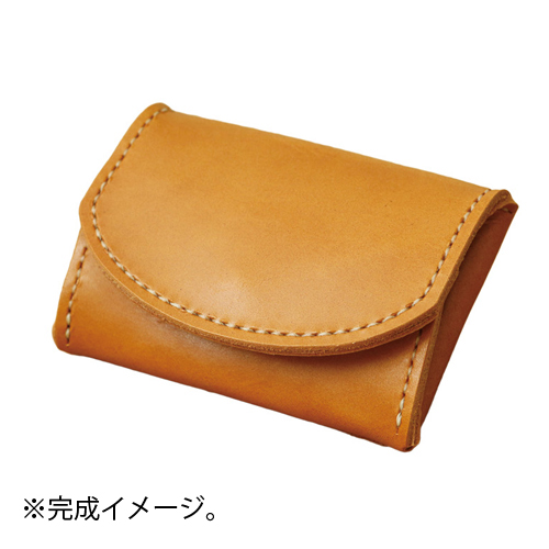 Seiwa メイク ユー コインケース キャメル レザークラフト用品 レザークラフトキット 東急ハンズネットストア
