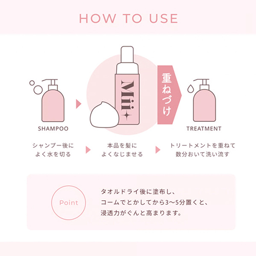 ミープラス（Mii+） リペアブースターホイップ 150mL｜【ハンズネット