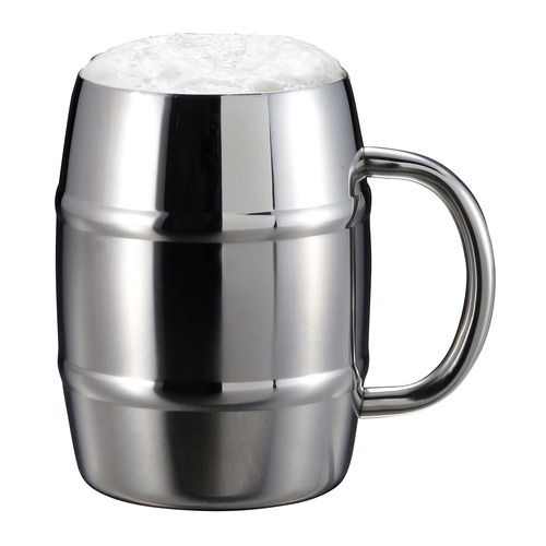 キャプテンスタッグ（CAPTAIN STAG） ダブルステンレス樽型ビア