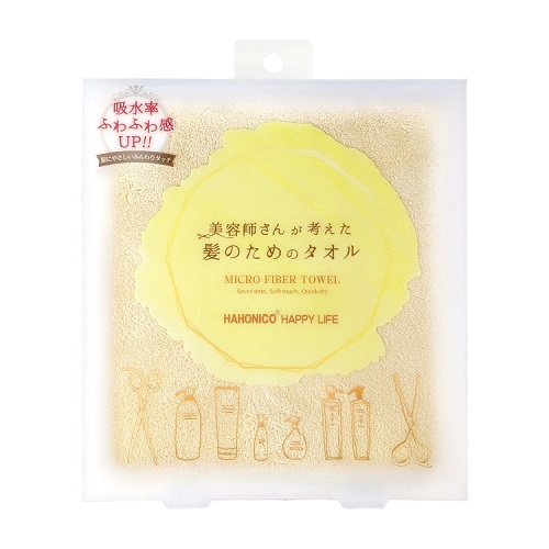 ハホニコ ヘアドライマイクロファイバータオル バニラ タオル 手ぬぐい 東急ハンズネットストア