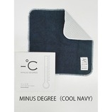 MINUS DEGREE COOL 今治 タオルハンカチ ネイビー