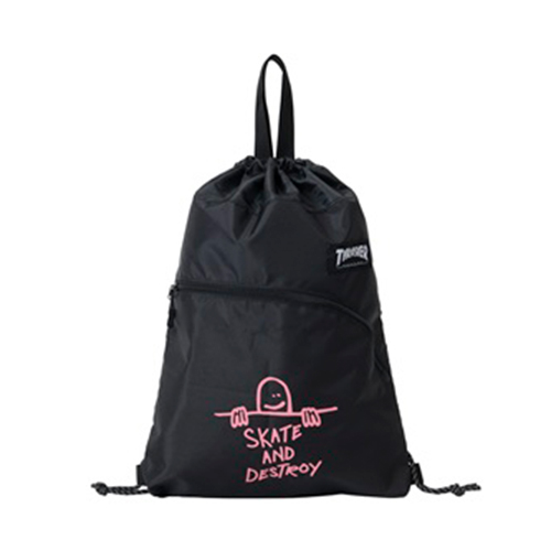 スラッシャー（THRASHER） GONZ SAD ナップザック 4L THーX ピンク