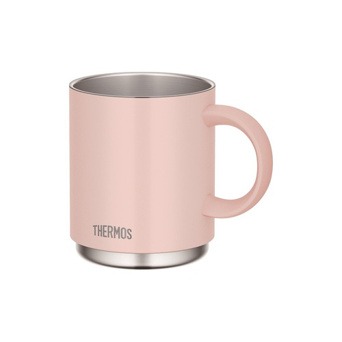 サーモス（THERMOS） 真空断熱マグカップ JDS－351 ベージュピンク
