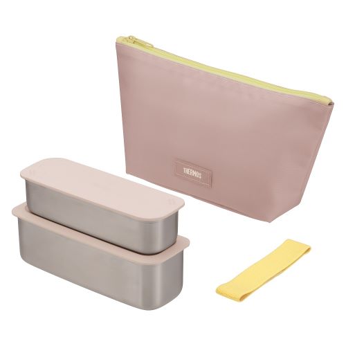 サーモス（THERMOS） フレッシュランチボックス DSA－605W イエロー