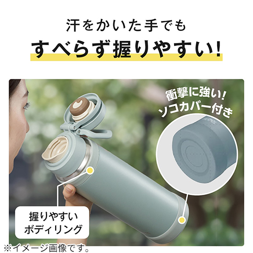 サーモス（THERMOS） 真空断熱ケータイマグ 1L JOY－1000 チャコール