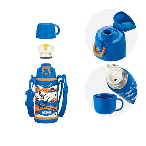 サーモス（THERMOS） 真空断熱 2ウェイボトル FJJ－602WF BLBW