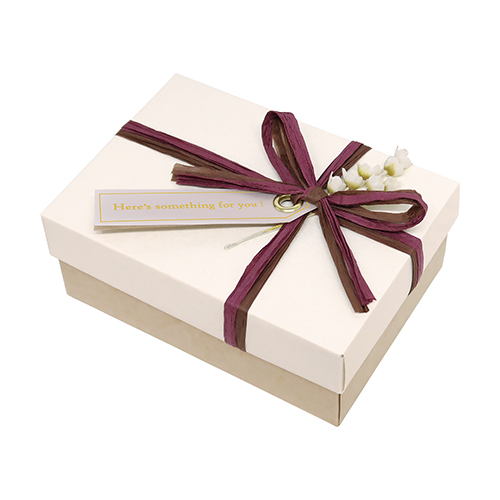 バレンタイン インディゴ ナチュラルボックス S Vb764 ワイン アイボリー ラッピング用品 ラッピングセット 東急ハンズネットストア